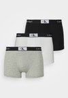 3 PACK - Apakšbikses - black/white/grey heather