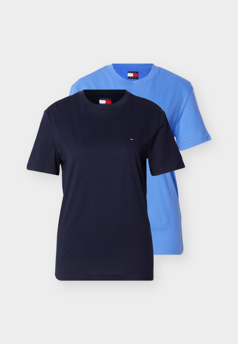 Tommy Jeans T-shirt basic donkerblauw Tommy Jeans T-shirt basic donkerblauw