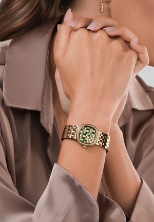 Cerruti 1881 Hodinky - green/rose gold-coloured