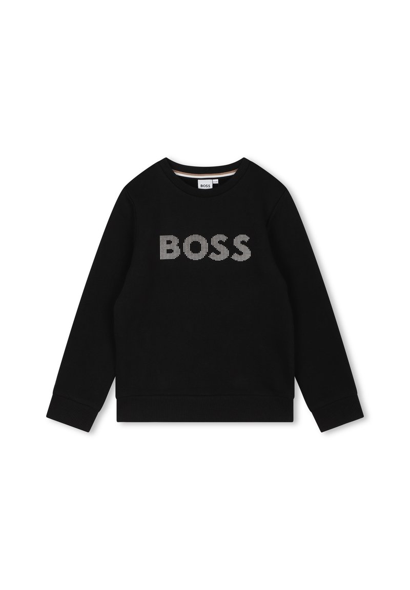 BOSS Kidswear Sweater zwart