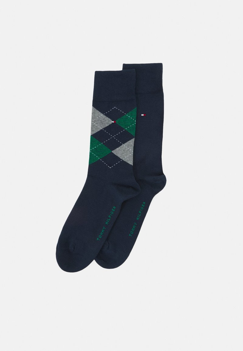 Tommy Hilfiger MEN SOCK 2 PACK - Meias - green