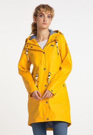 Parka - sonnengelb marine melange