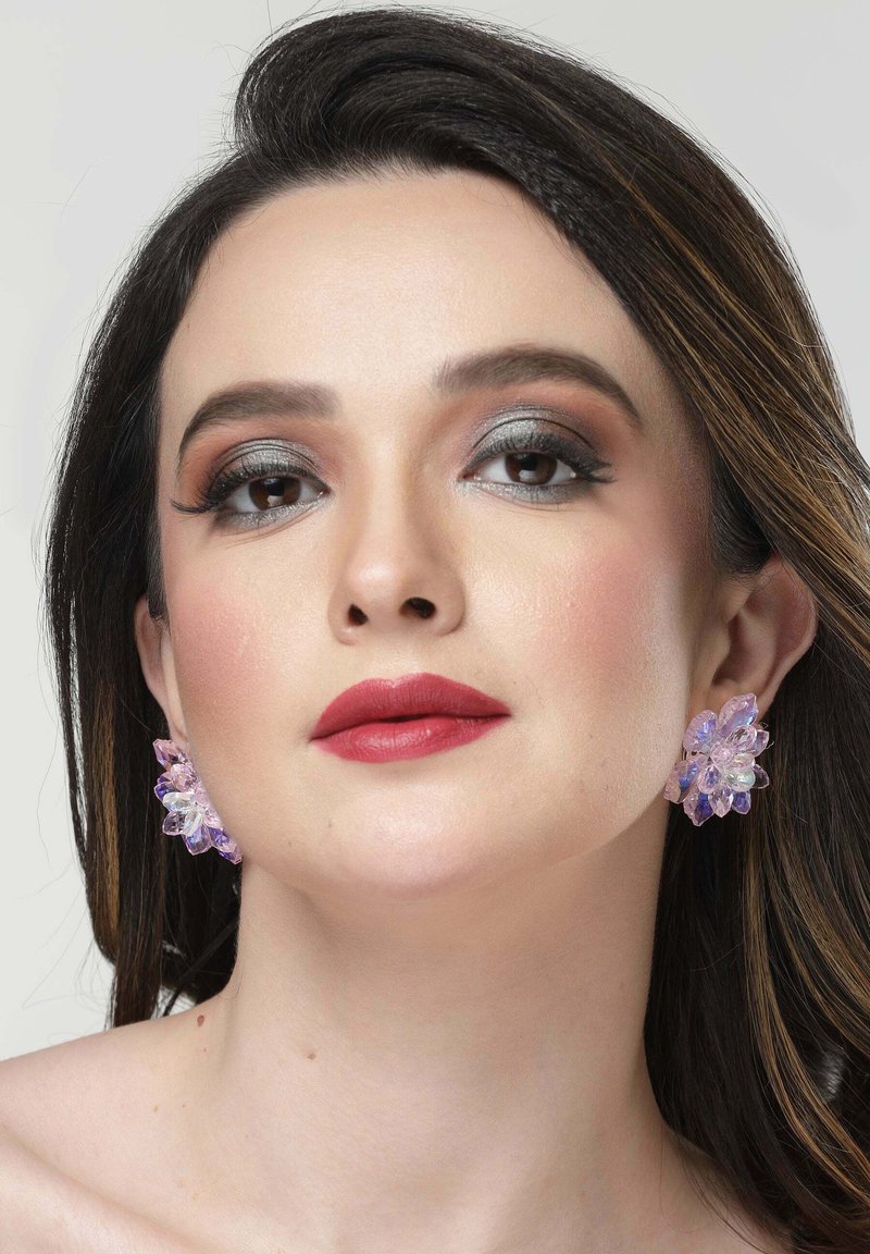 AVANT-GARDE PARIS PETITE PINK PETAL STUDS - Kõrvarõngad - pink/roosa ...