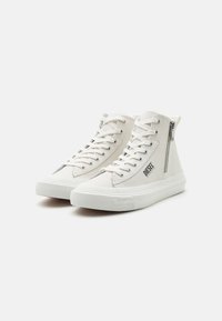 Diesel S-ATHOS DV MID - Höga sneakers - white