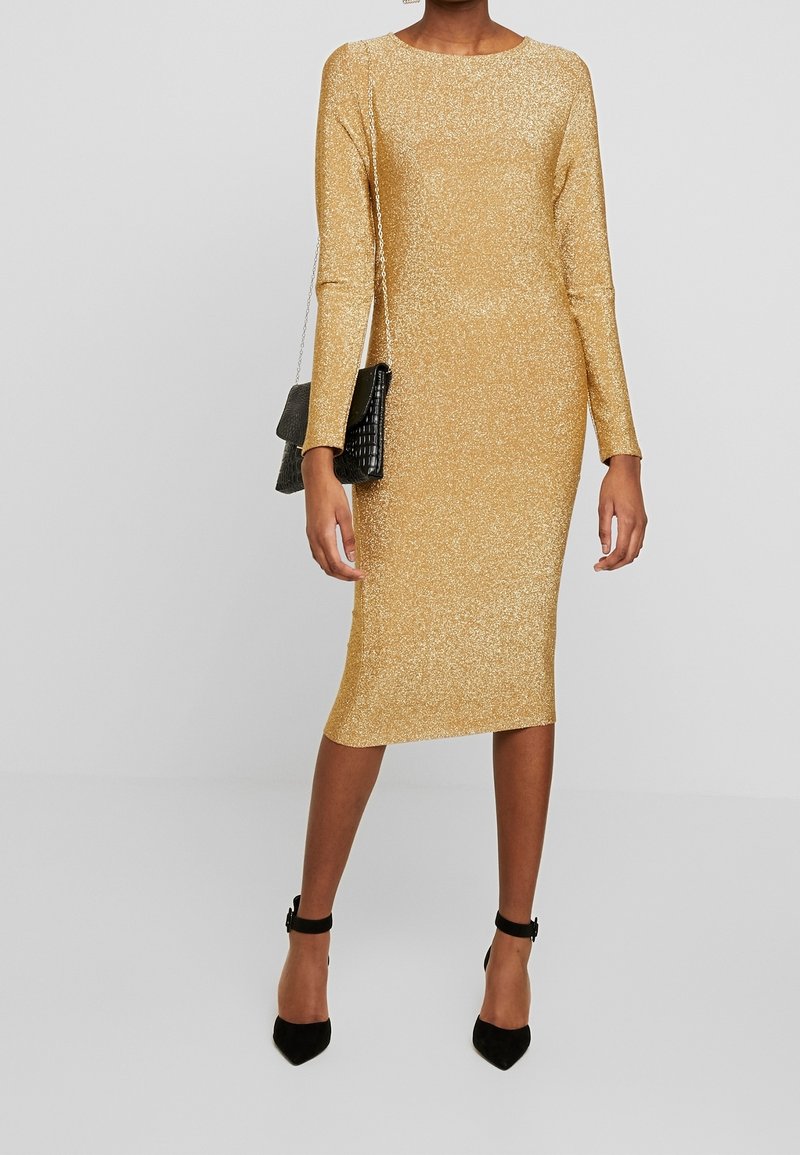 ONLY Vestito elegante gold-coloured/dorato (Second hand