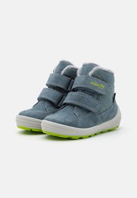 Superfit GROOVY 2.0 UNISEX - Botas para la nieve - blau/hellgrün