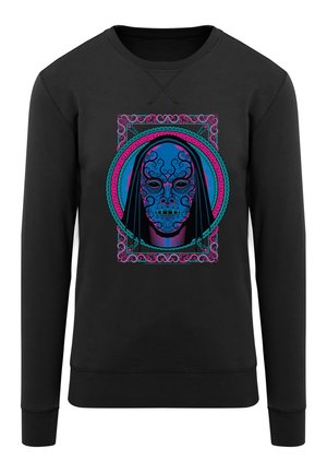 HARRY POTTER NEON TODESSER MASKE - PREMIUM FILM MOVIE TV COMIC F - Langarmshirt - black