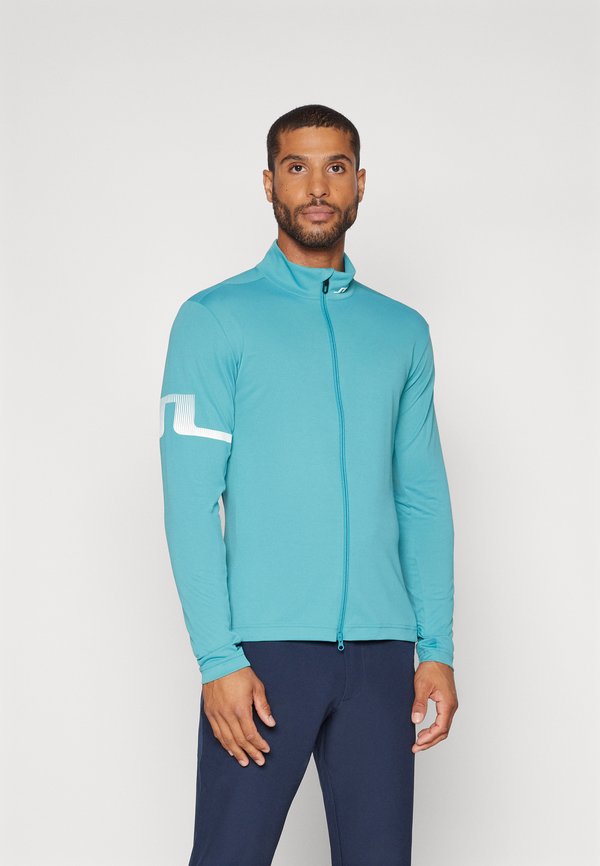 HEATH ZIP MID LAYER - Trainingsjacke - teal