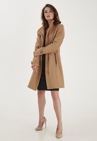 Fransa FRLAWOOLY - Classic coat - chipmunk/brown - Zalando.co.uk