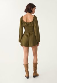 Stradivarius FLOWING - Jumpsuit - khaki