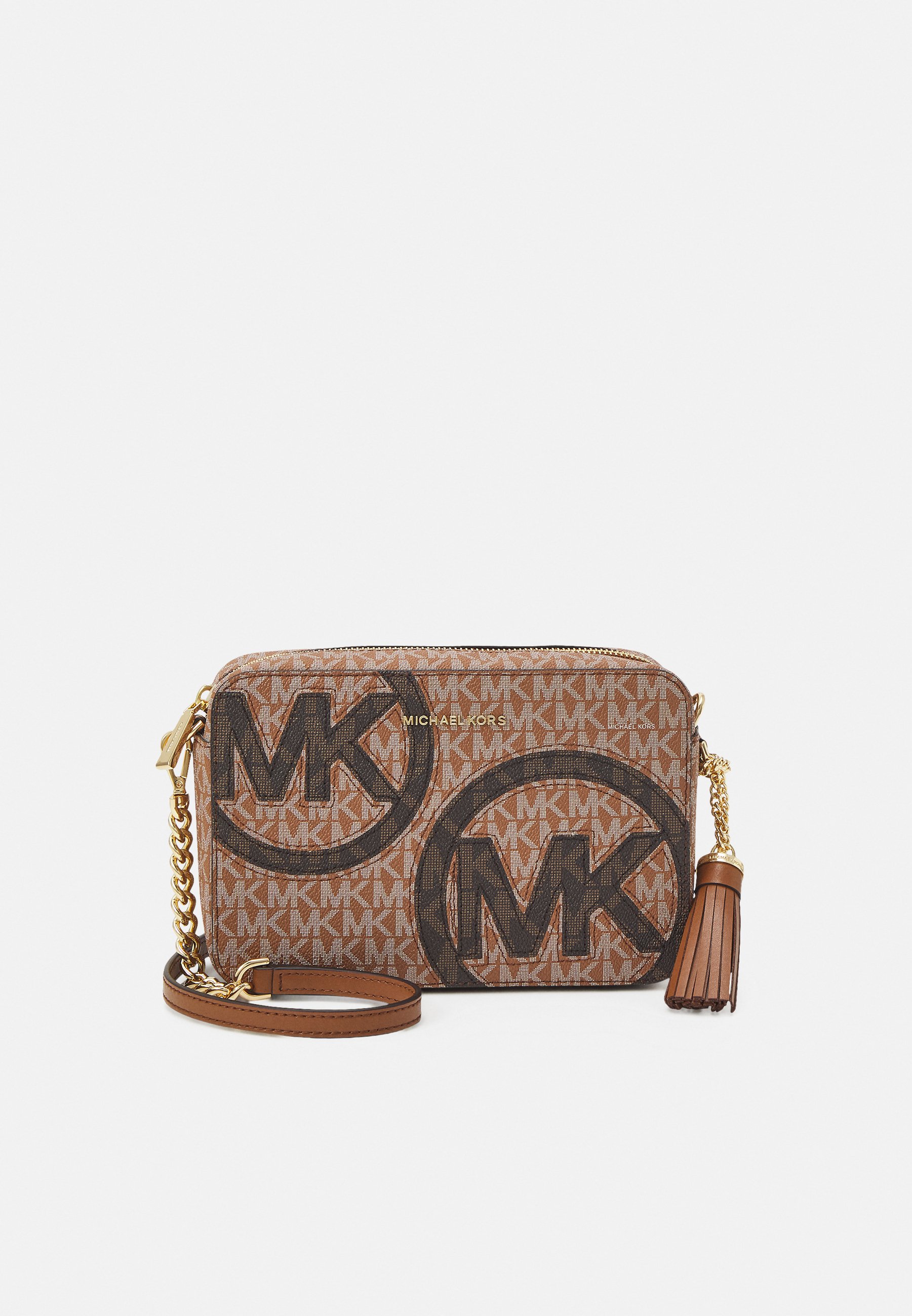 mk jet set camera bolsa