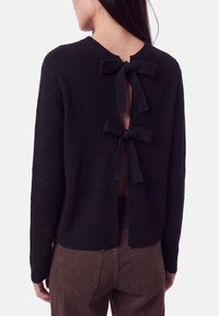 Pieces PCSILLY Tie - Kardigán - black
