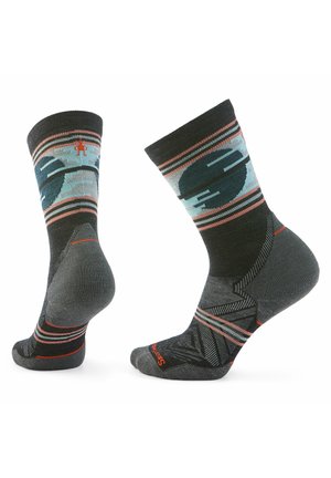 TRAIL RUN SUNSE - Chaussettes de sport - charcoal