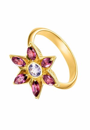 CON FORMA DE FLOR  - Anillo - gold-colored