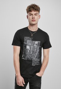 Mister Tee - TUPAC LYRICS - T-shirt imprimé - black Image miniature 1