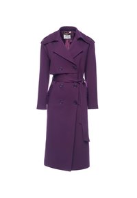 WITH BREASTPLATE - Trenchcoat - viola