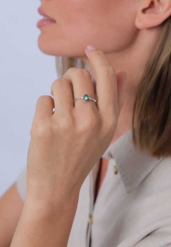 CLASSIC CHIC - Ring - silberfarben