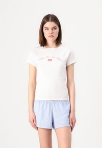 Hollister Co. - Los Angeles Graphic Baby Tee - T-shirt print - white Miniatuurafbeelding 1