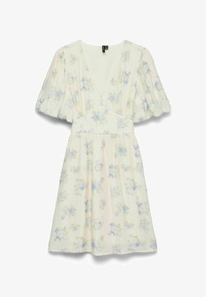 Vero Moda Curve, BRAUTJUNGFERNKLEID VMCBELLA KURZES KLEID - Hverdagskjole - birch