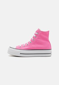 Converse - CHUCK TAYLOR ALL STAR LIFT PLATFORM - Magas szárú edzőcipők - pink/white/black Miniatűr kép 1