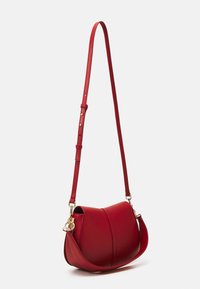 Tommy Hilfiger HERITAGE SADDLE BAG - Rankinė - dark magma