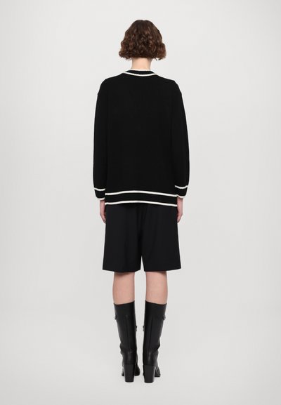 Alice + Olivia BRADFORD  - Kardigán - black/soft white
