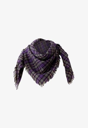 Oui, TUCH - Halsdoek - dk violett violett