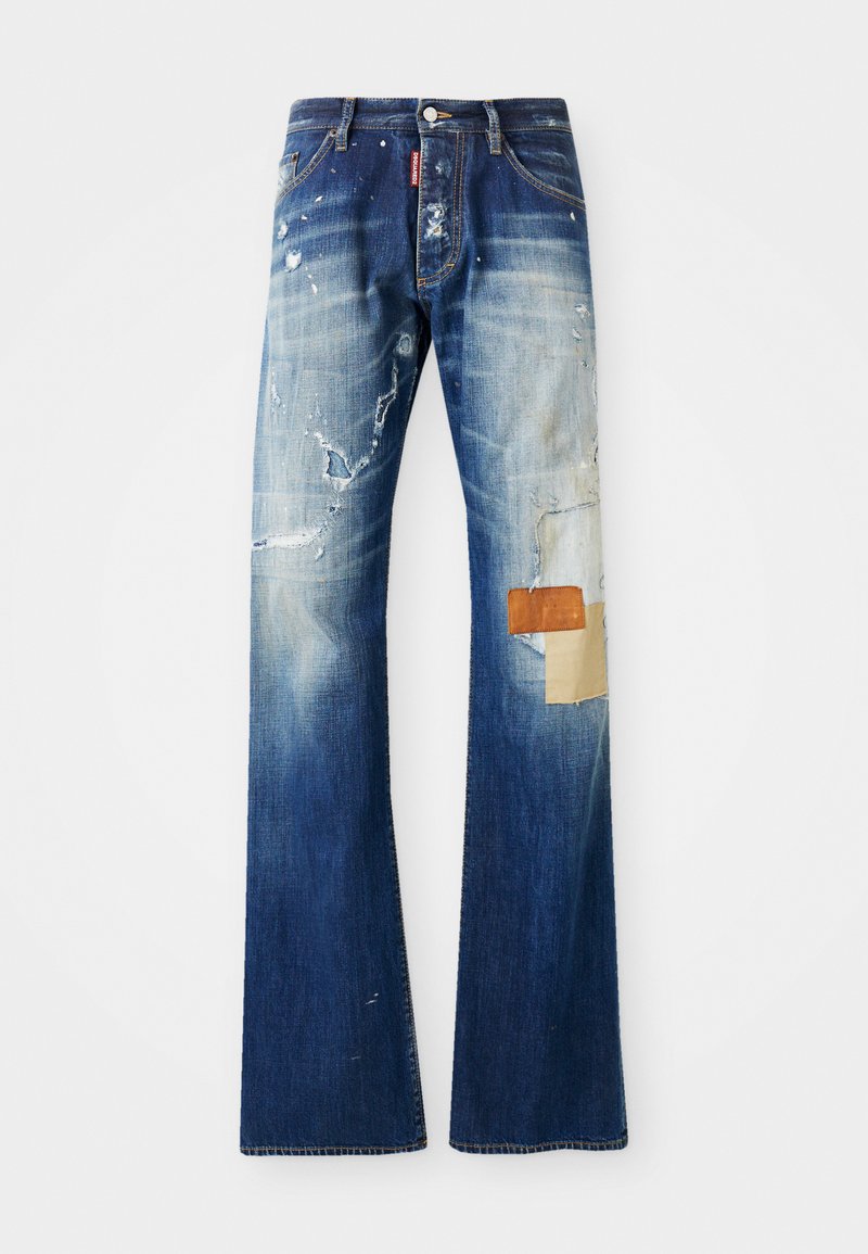 Dsquared2 Straight leg jeans blauw denim/bluedenim
