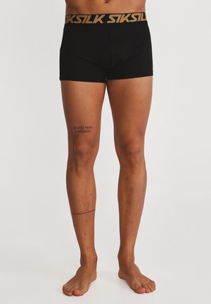 SIKSILK, PACK OF 3 - Boxershort - black/gold