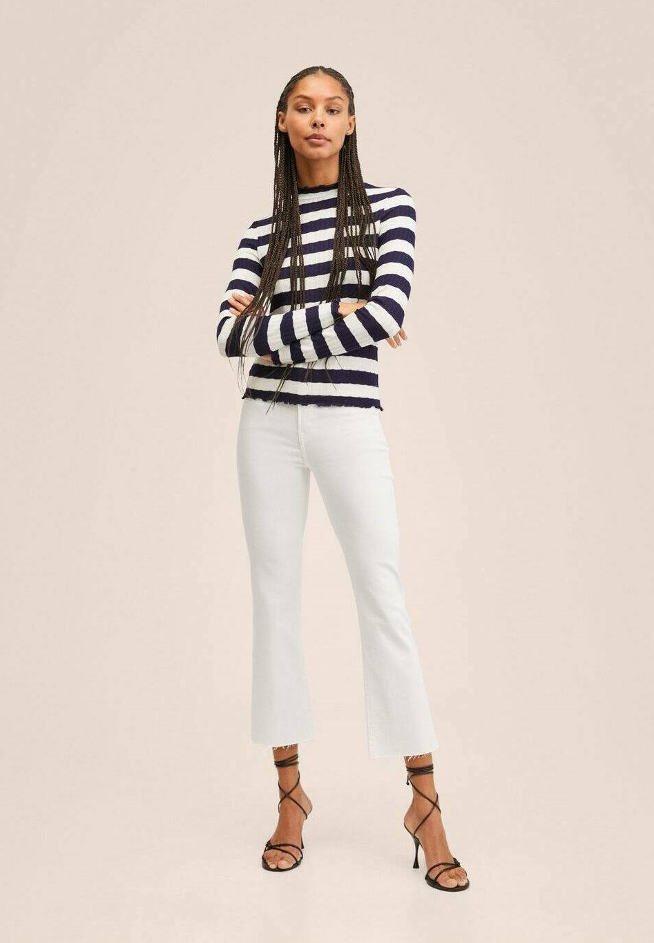 Mango SIENNA - Jeans a sigaretta - white/bianco - Zalando.it