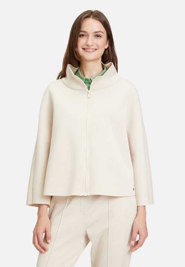 CASUAL MIT STEHKRAGEN - Sweatjacke - grau