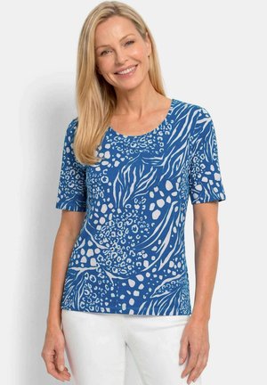 GOLDNER, SHIRT PETITE - Camicetta - blue   white   patterned