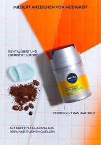 NIVEA MEN 2ER SET ACTIVE ENERGY GESICHTSPFLEGE GEL, 2 X 50 ML - Moisturiser - transparent