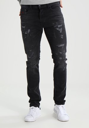 Vaqueros pitillo - grey denim