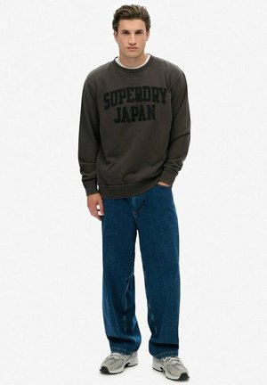 CREW  - Sweatshirt - washed black