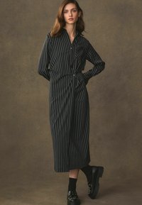 Next PINSTRIPE TALL REGULAR FIT - Paitamekko - black white stripe