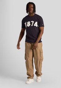 Lyle & Scott T-shirts print - dark navy