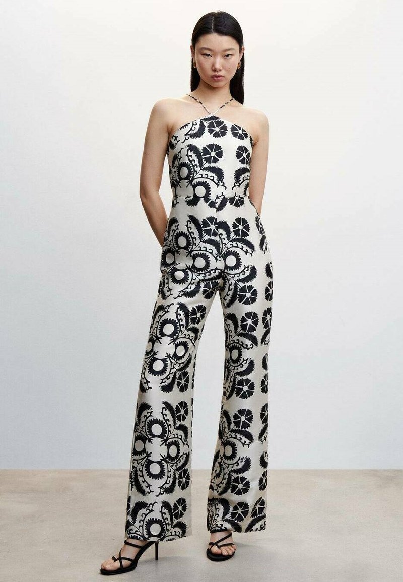 Mango TULUM Jumpsuit cremeweiß/offwhite Zalando.de