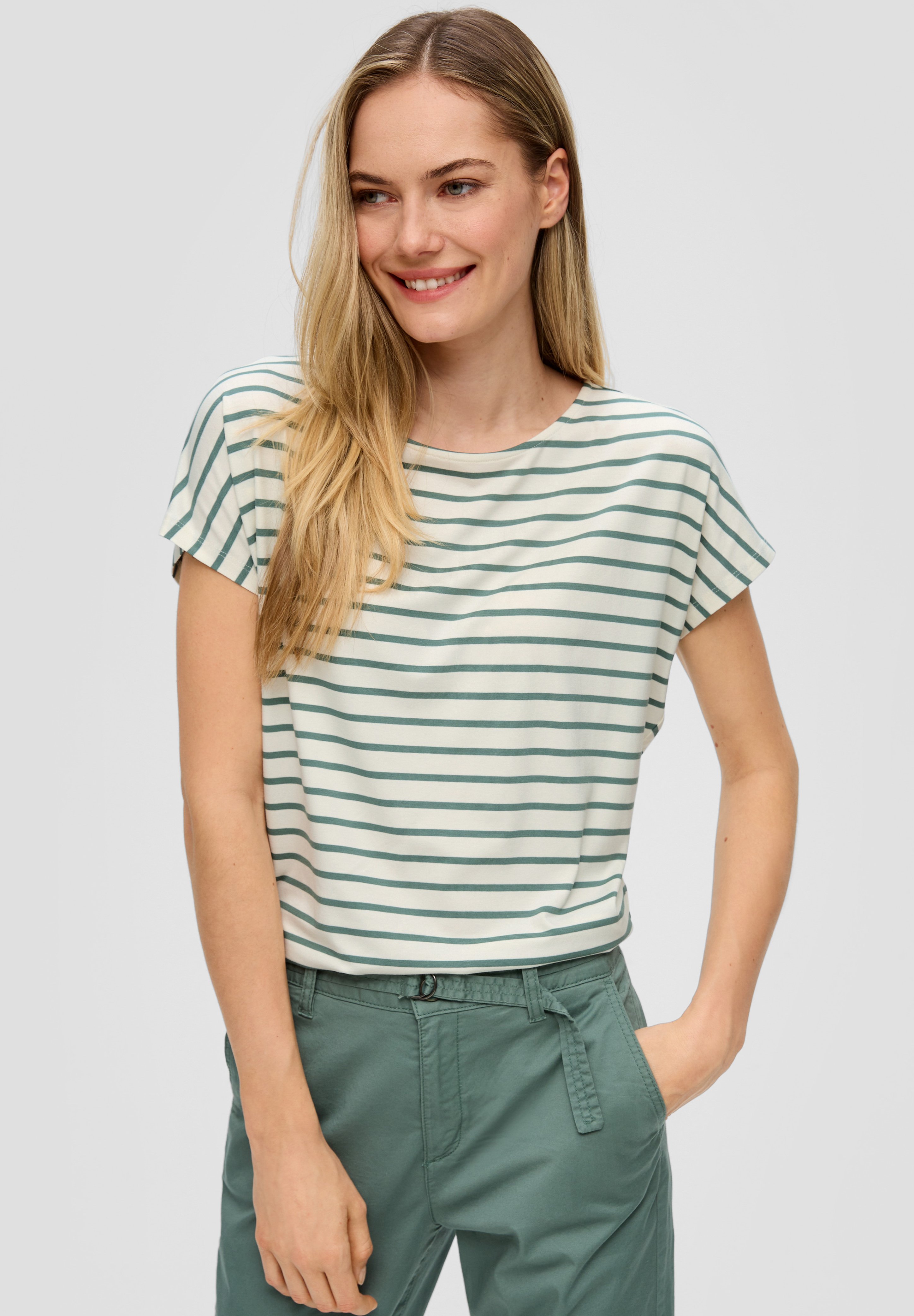 T-shirt Tom Tailor XL Avec Hibou Cuivre Métallisé - Marron - Manches Courtes - Occasion Très Bon état