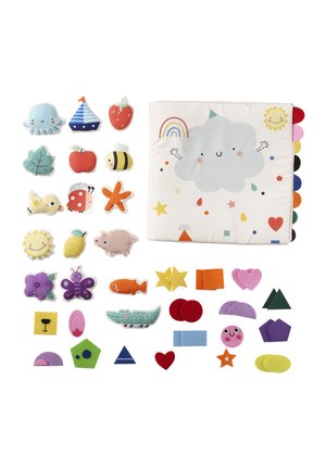 ACTIVITY-STOFFBUCH FARBEN UND FORMEN - Puzzle - weiß