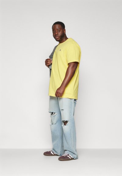 Polo Ralph Lauren Big & Tall JERSEY CREWNECK T-SHIRT - Základné tričko - lemon rind