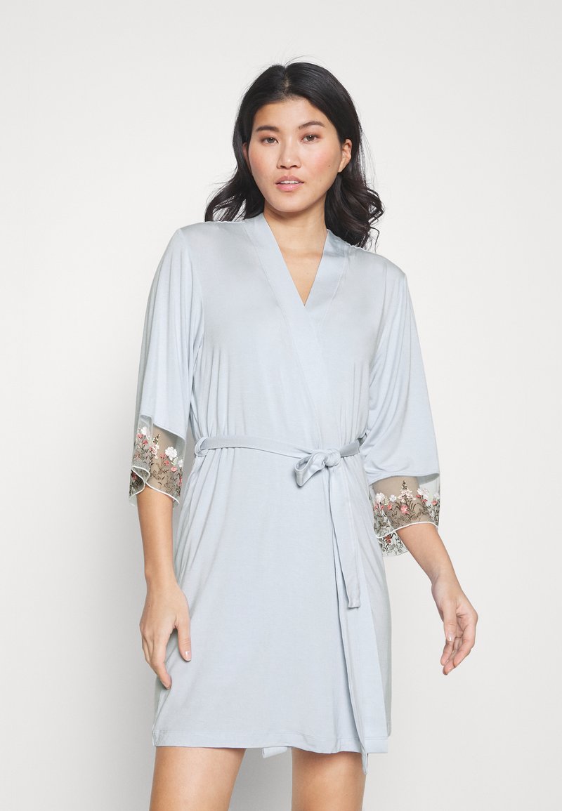 LASCANA KIMONO Dressing gown blue Zalando.ie