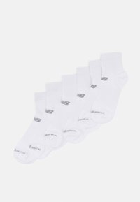 PERFORMANCE FLAT ANKLE SOCKS 6 PACK UNISEX - Sportssokker - white