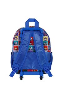 Karactermania CAPTAIN AMERICA FIRST SMALL 3D RUCKSACK WITH WHEELS - Trolley - Captain America blue