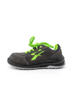 DENVER ESD - Sneaker low - nero verde fluo
