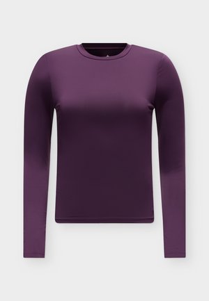 Even&Odd active by Zalando, ESSENTIAL TRAINING LONG SLEEVE SPORTS TOPS - T-shirt à manches longues - dark purple