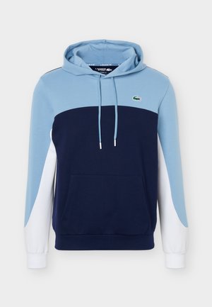 Lacoste Sport, Sweat à capuche - navy blue/aral/white