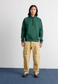 Carhartt WIP HOODED CHASE - Sweatshirt - sycamore tree/gold