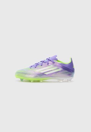 F50 ELITE UNISEX - Chaussures de foot à crampons - purple rush/white/lucid lemon