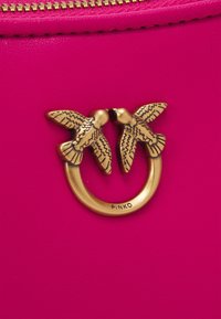 Pinko HALF MOON MINI - Torbica - pink pinko-antique gold